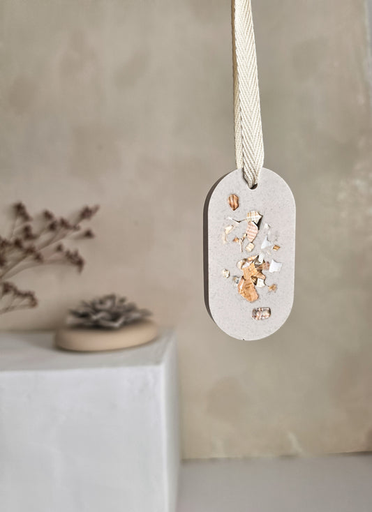 Crushed Shell — Hanging Stone Diffuser